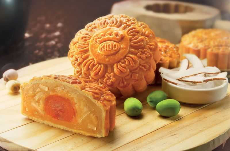 baked moon cake (Vietnam moon cake)
