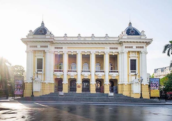 The Hanoi Opera House, or the Grand Opera House is an opera house in central Hanoi, Vietnam. It was erected by the French colonial administration between 1901 and 1911. (Hanoi Travel Guide - Go Explore Vietnam)