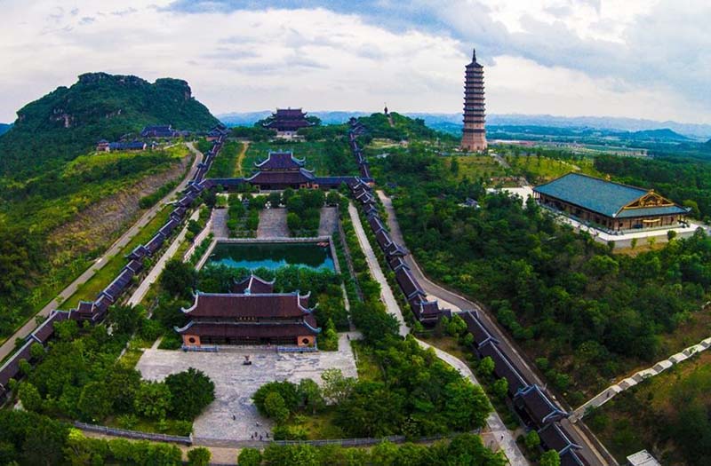 Bai Dinh pagoda, Ninh Binh, Vietnam (Vietnam National Tourism Year 2021)