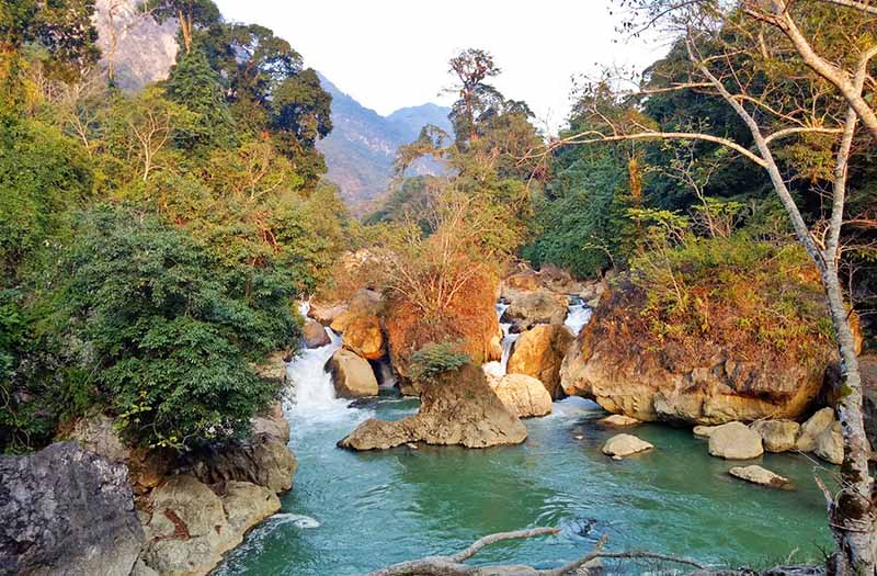 Dau Dang waterfall, Ba Be, Bac Kan, Vietnam