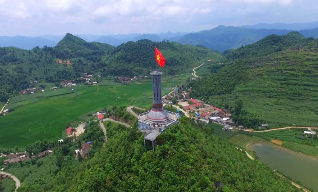 Lung Cu flag tower, Ha Giang, Vietnam