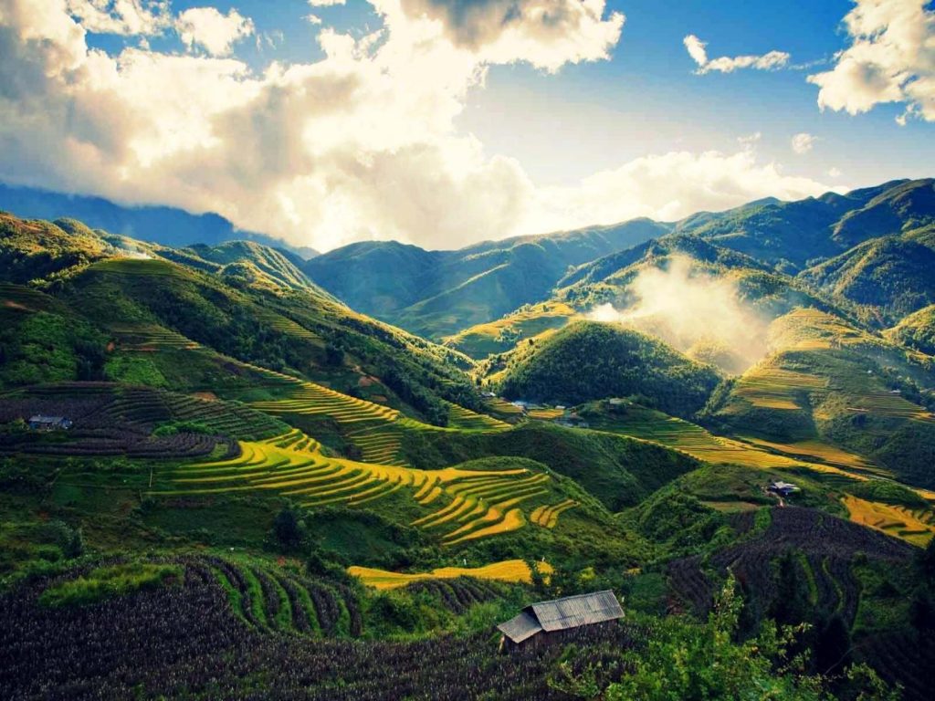 Muong Hoa valley, Sapa, Vietnam