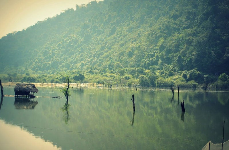 Noong Lake, Ha Giang, Vietnam