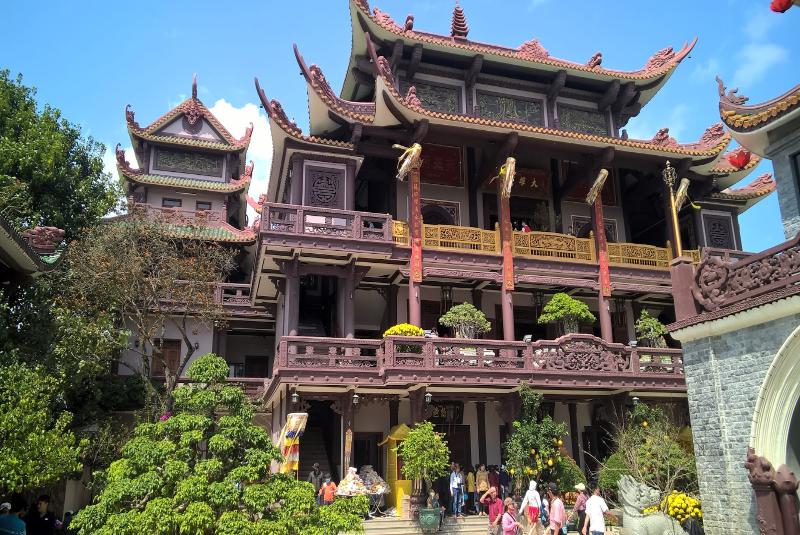 Thien Hung pagoda, Quy Nhon, Vietnam