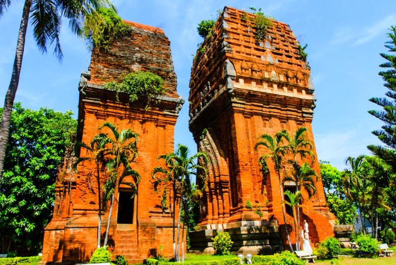Twin tower, Quy Nhon, Vietnam