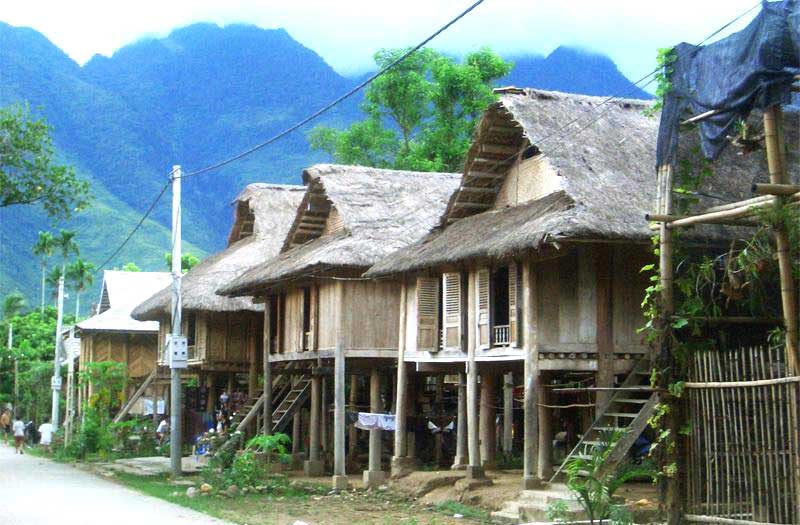 Van Village, Mai Chau, Hoa Binh, Vietnam