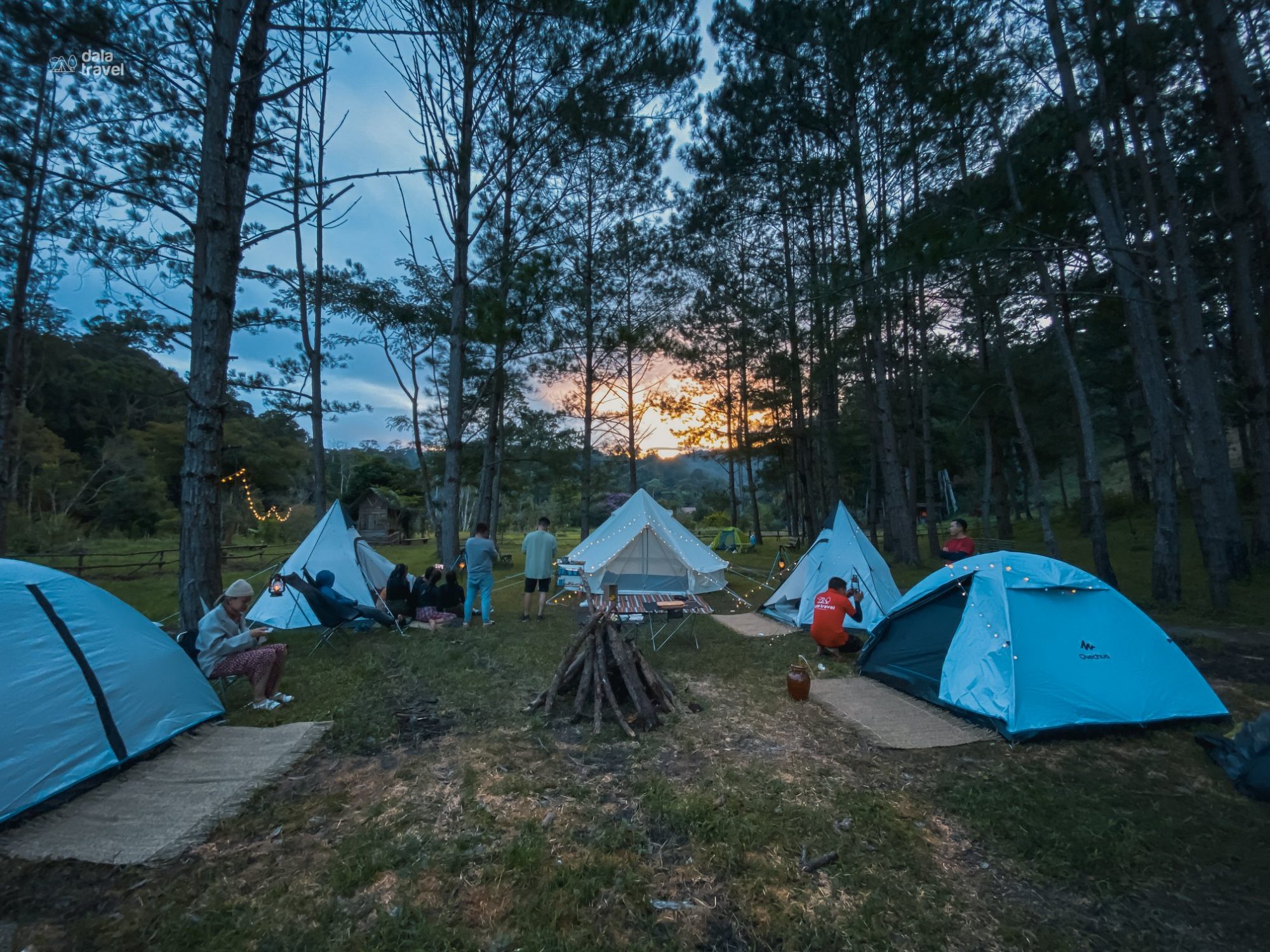 Camp in the mountains (Da Lat)
