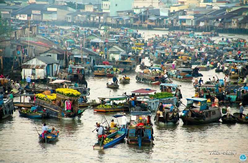Nga Bay Floating Market (Hau Giang)