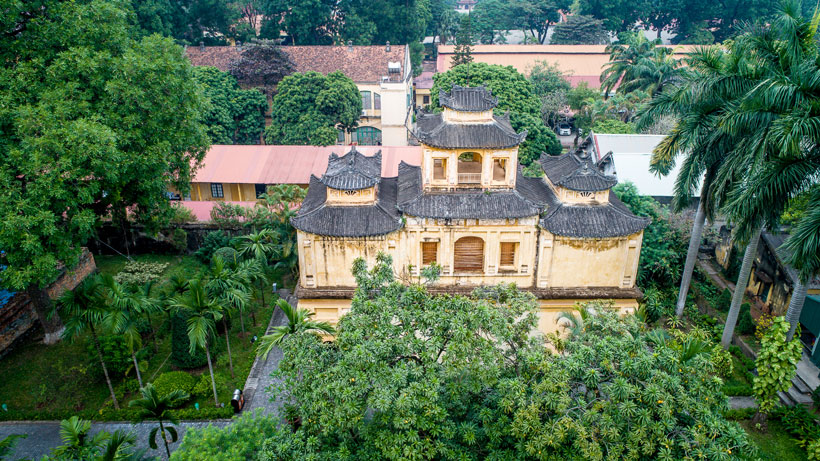 Hau Lau is located in Thang Long Imperial Citadel