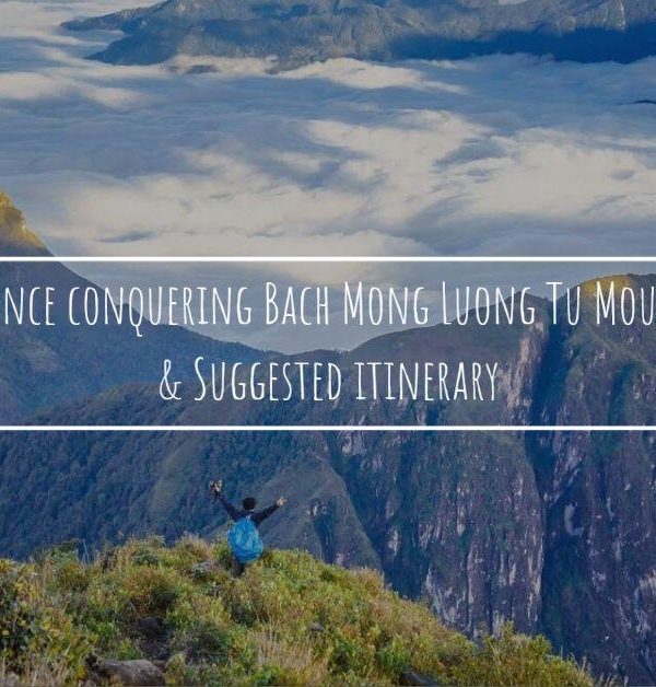 Experience conquering Bach Mong Luong Tu Mountain