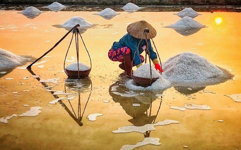 Sa Huynh (Salt Fields in Vietnam)