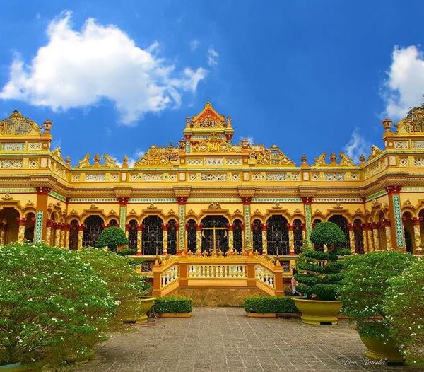 Vinh Trang pagoda (Tien Giang, Vietnam)