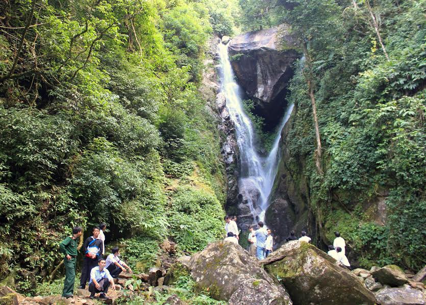 Heart Waterfall in Sin Suoi Ho