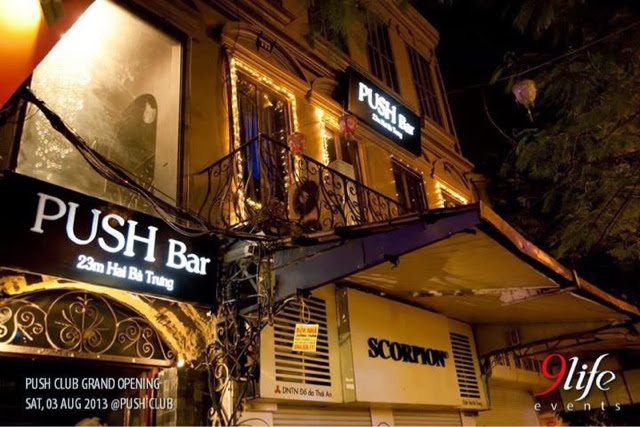 Push Club (top 9 most vibrant and famous bars in Hanoi Vietnam)