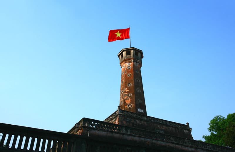 The Flag Tower of Hanoi