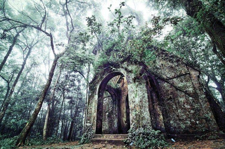 Abandoned Church in Ba Vi National Park