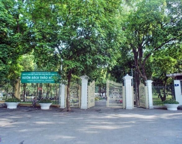 Hanoi Botanical Garden Main Gate