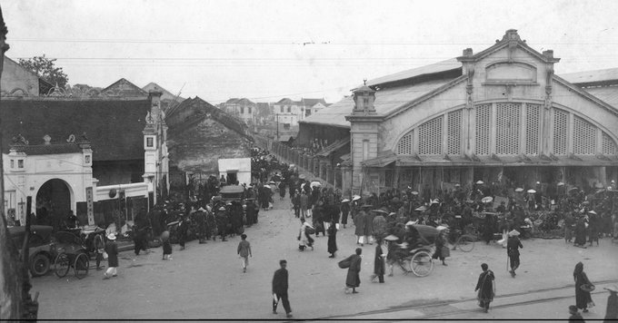 dong xuan market in 1890