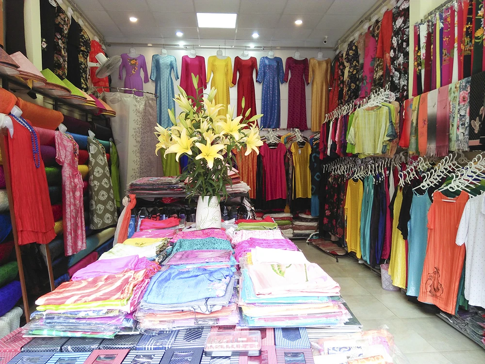 A shop located in Van Phuc village