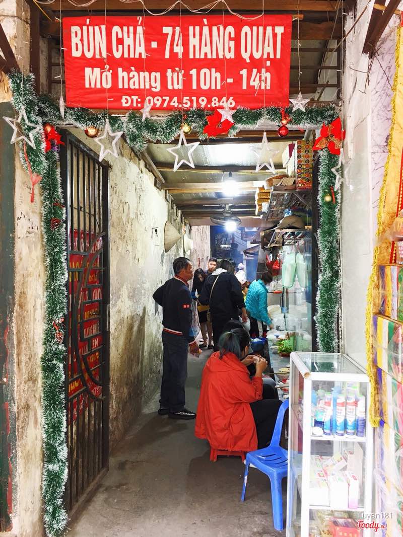 Bun Cha 74 Hang Quat Street, Hanoi