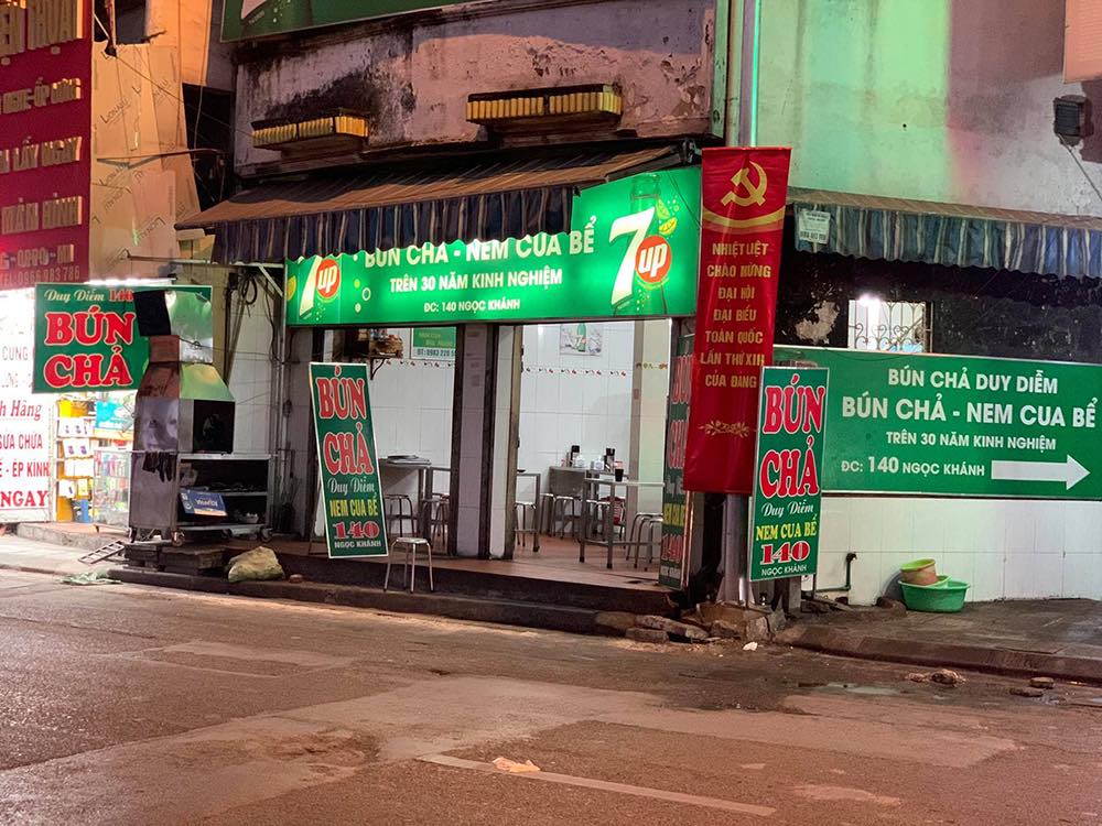 Bun Cha Duy Diem (Bun Cha Hanoi)