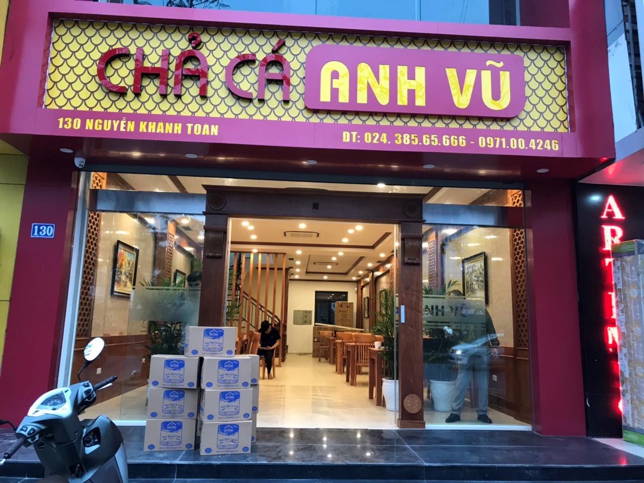 Cha Ca Anh Vu 130 Nguyen Khanh Toan Street, Cau Giay district, Hanoi