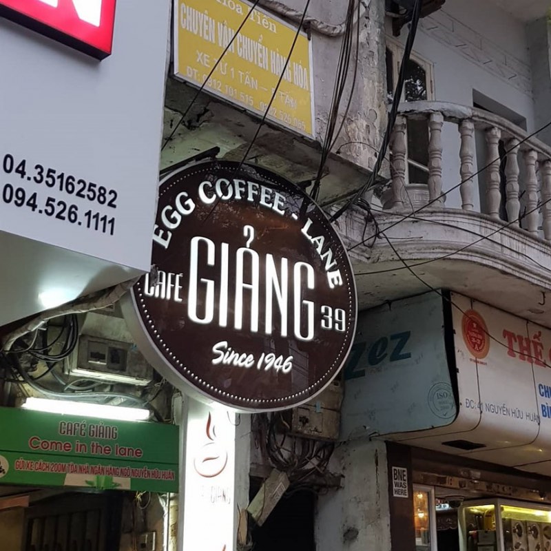 Cafe Giang (Hanoi Egg Coffee: Must-try unique coffee experience in Hanoi)