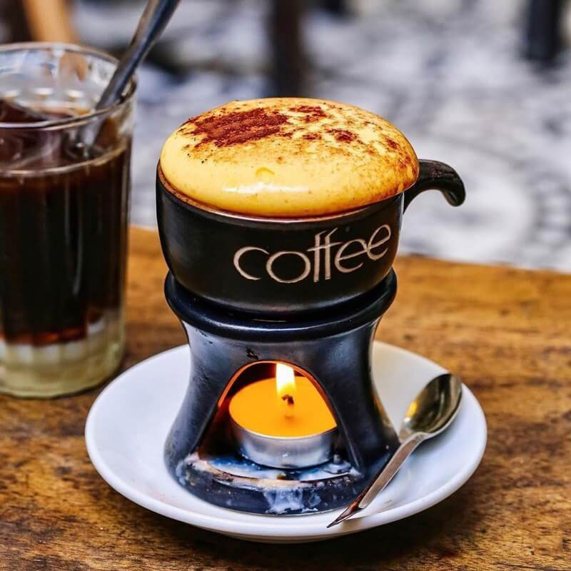 hanoi egg coffee